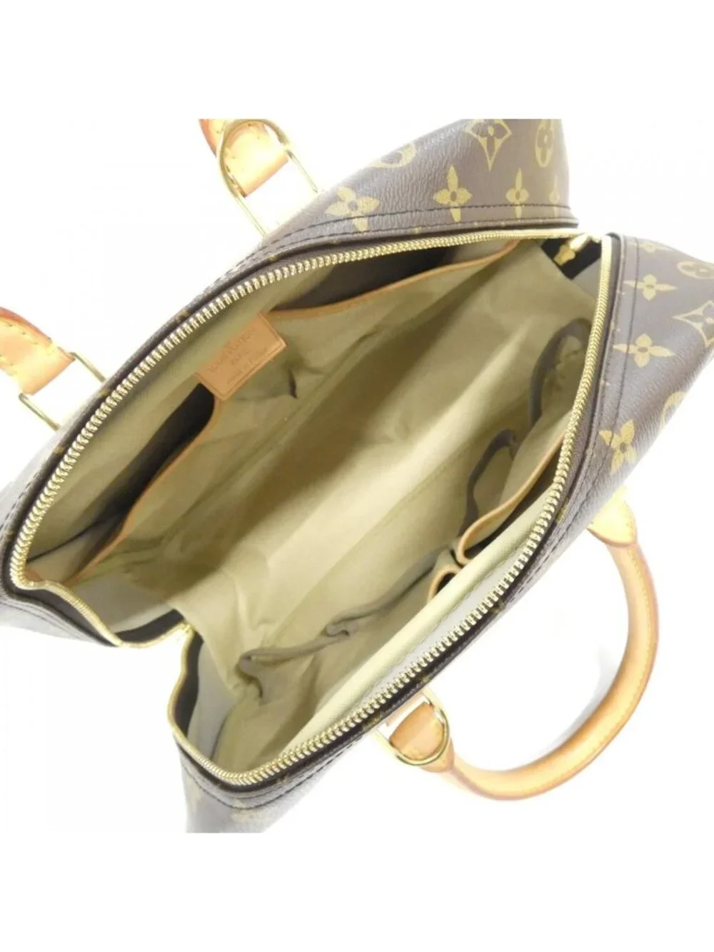 Louis Vuitton Monogram Bowling Vanity Bag